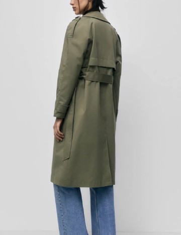 Trench Pull&Bear, verde