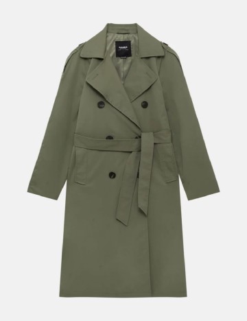 Trench Pull&Bear, verde