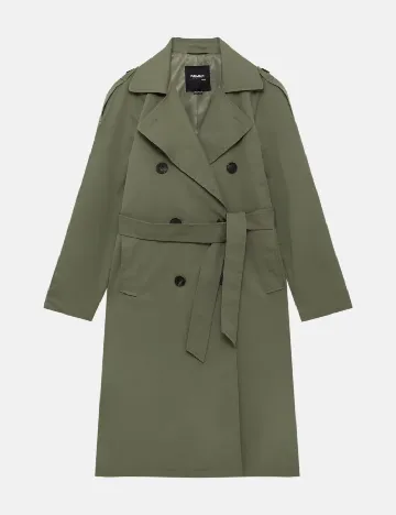 Trench Pull&Bear, verde Verde