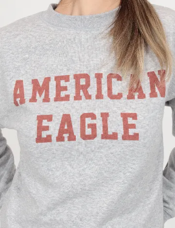 Bluza American Eagle, gri Gri