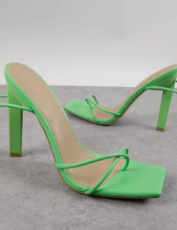 Sandale SHEIN, verde Verde