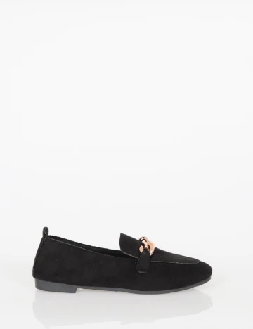 Mocasini SHEIN, negru Negru