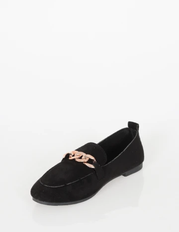 Mocasini SHEIN, negru Negru