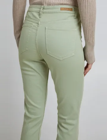 Pantaloni b.young, verde Verde