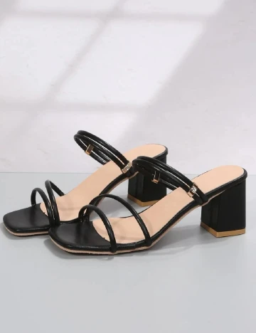 Sandale SHEIN, negru Negru