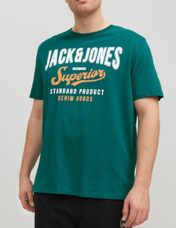 Tricou Jack&Jones Plus Size Men, verde