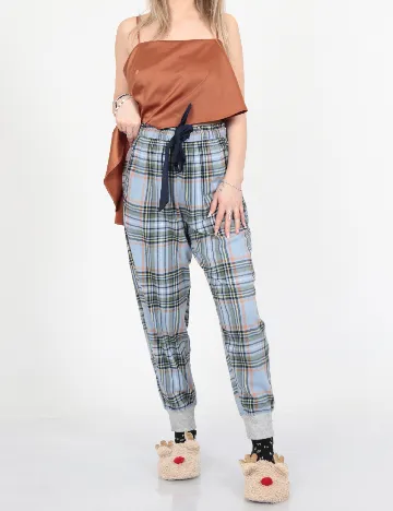 Pantaloni de pijama Aerie, albastru Albastru