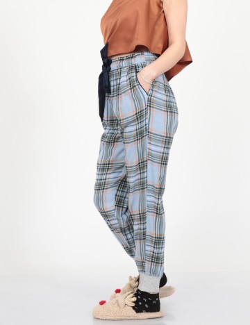 Pantaloni de pijama Aerie, albastru