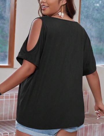 Tricou SHEIN CURVE, negru