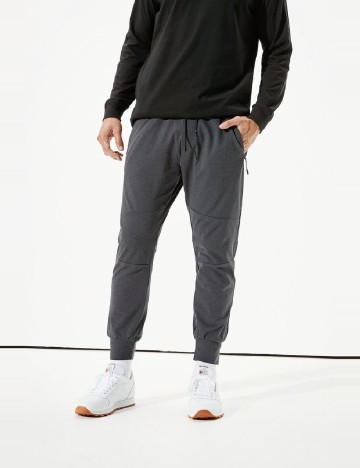 Pantaloni American Eagle, gri