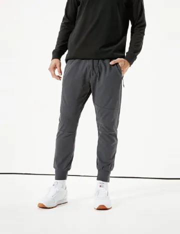 Pantaloni American Eagle, gri Gri