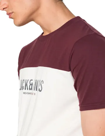 Tricou Jack&Jones, alb Alb