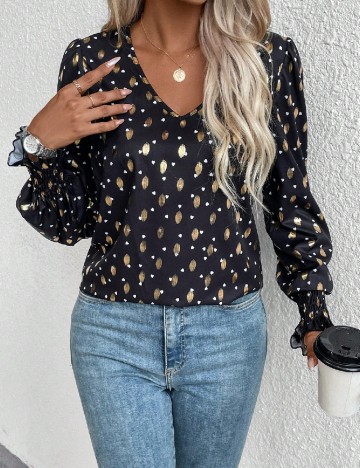 Bluza SHEIN, negru