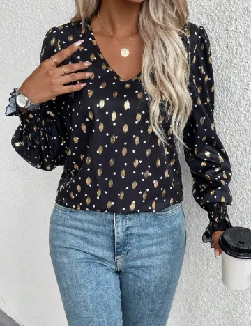 Bluza SHEIN, negru