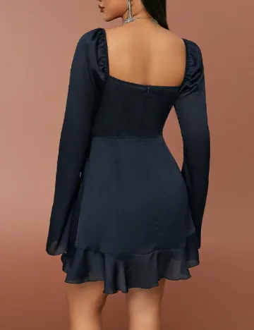 Rochie scurta SHEIN, bleumarin inchis