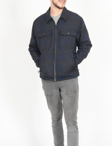 Geaca Jack&Jones, bleumarin inchis Albastru