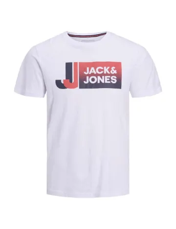 Tricou Jack&Jones, alb Alb