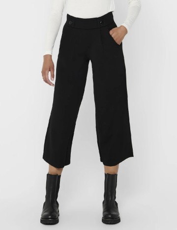 Pantaloni Jacqueline de Yong, negru