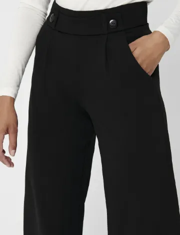 Pantaloni Jacqueline de Yong, negru Negru