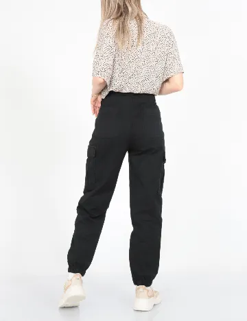 Pantaloni American Eagle, negru Negru