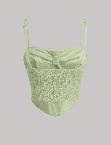 Top SHEIN, verde