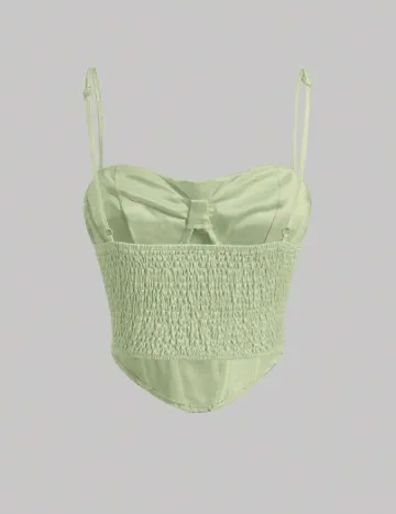 Top SHEIN, verde Verde