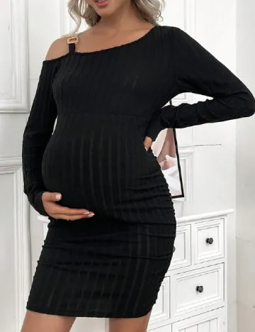 Rochie scurta SHEIN Maternity, negru Negru