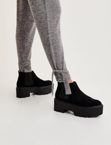 Pantaloni Pull&Bear, gri