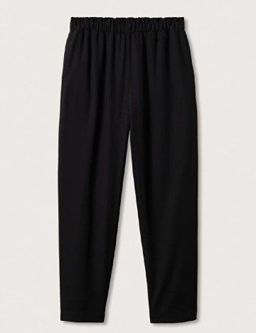 Pantaloni Mango, negru