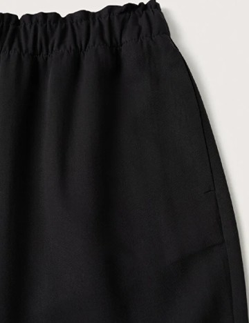 Pantaloni Mango, negru