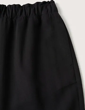 Pantaloni Mango, negru