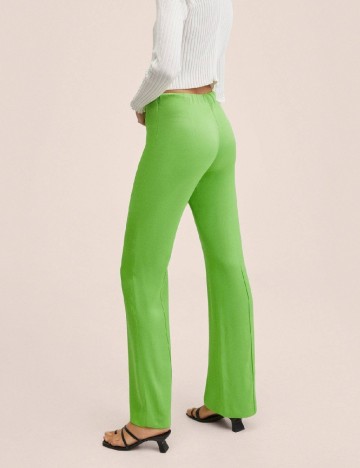 Pantaloni Mango, verde