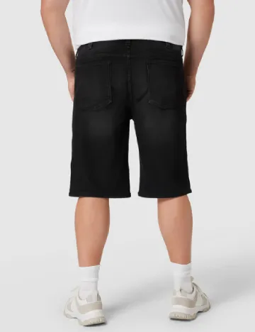 Pantaloni scurti s.Oliver Plus Size Men, negru Negru