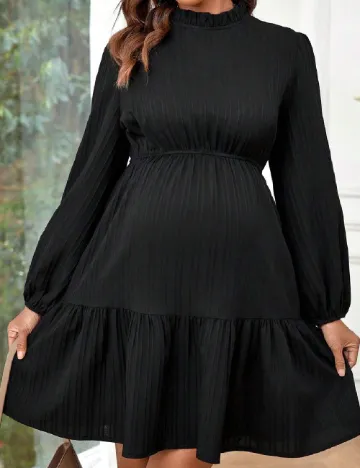 Rochie scurta SHEIN Maternity, negru Negru