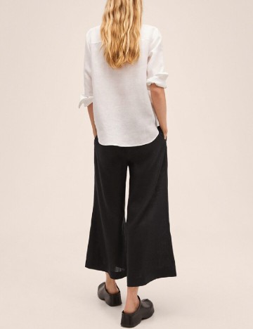 Pantaloni Mango, negru