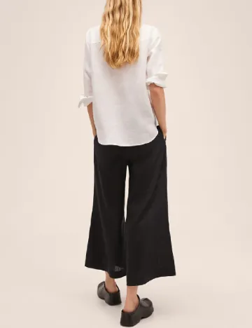 Pantaloni Mango, negru