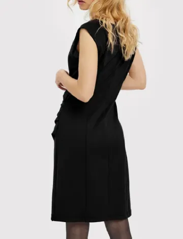 Rochie scurta Kaffe, negru Negru
