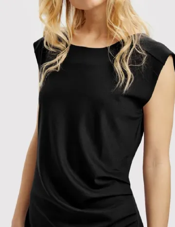 Rochie scurta Kaffe, negru Negru