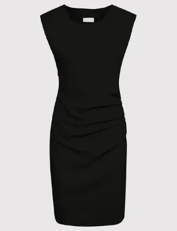 Rochie scurta Kaffe, negru Negru