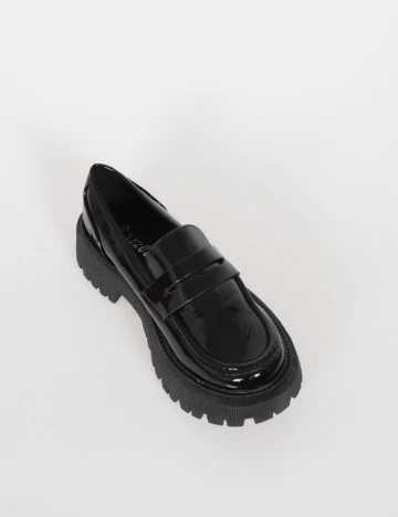 Mocasini SHEIN, negru Negru