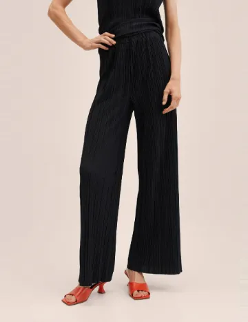 Pantaloni Mango, negru