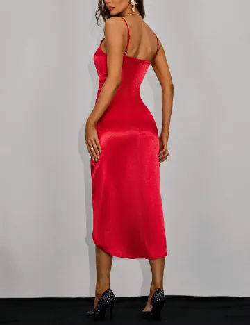 Rochie medie SHEIN, rosu