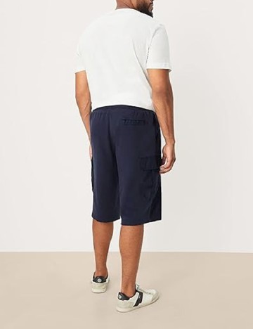 Pantaloni scurti Plus Size s.Oliver, bleumarin