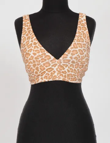 Sutien de baie Vero Moda, animal print Animal print