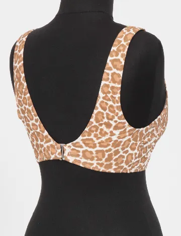 Sutien de baie Vero Moda, animal print Animal print