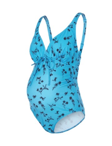 Costum de baie Mamalicious, albastru