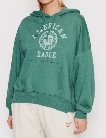 Hanorac American Eagle, verde Verde