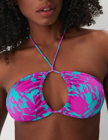 Sutien de baie Mohito, magenta Roz