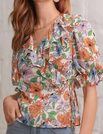 Bluza SHEIN, floral print Floral print