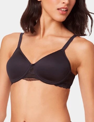 Sutien Triumph, negru Negru